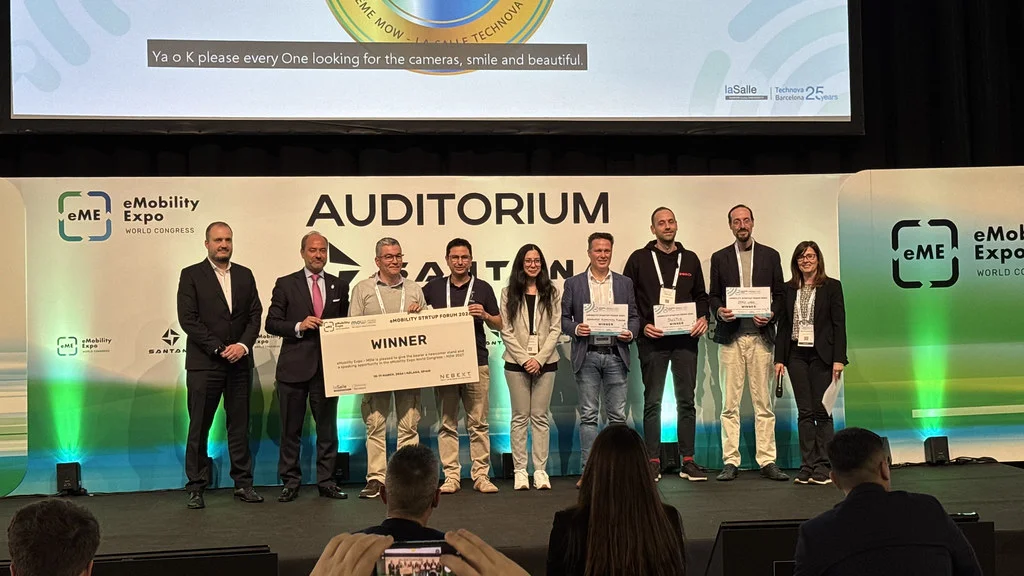 Entrega del premio eMobility Startup Forum 2026